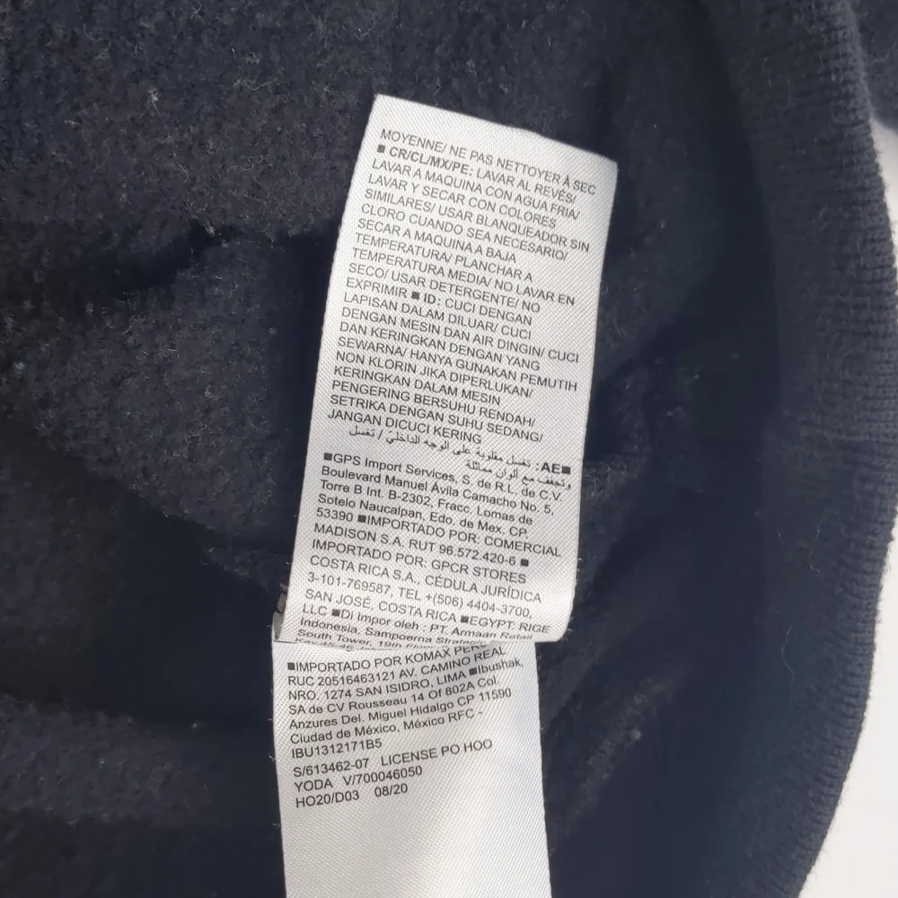 Old Navy Hoodie Baby Yoda Black Sweater Size Medium 8